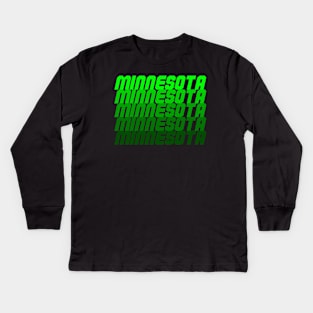 Minnesota Kids Long Sleeve T-Shirt